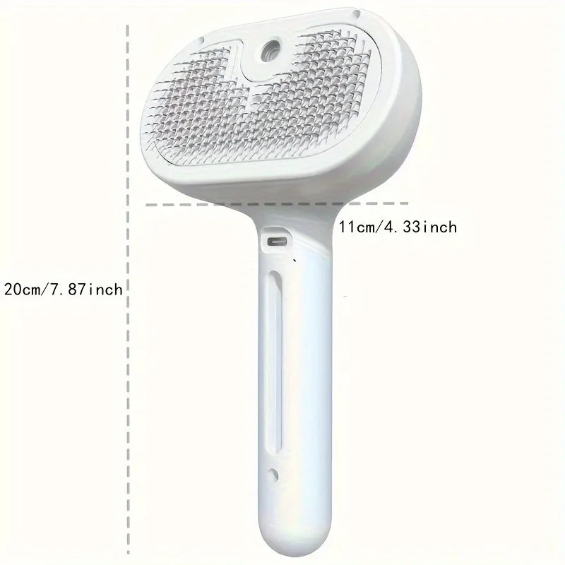 New Pet Spray Cat Comb Dog Hair Removal Comb USB Rechargeable Hair s