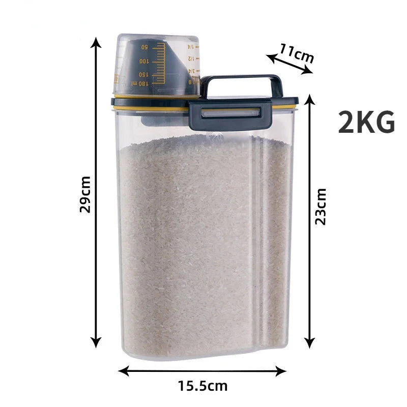 Airtight Pet Food Storage Container – Large, Durable & Easy to Clean