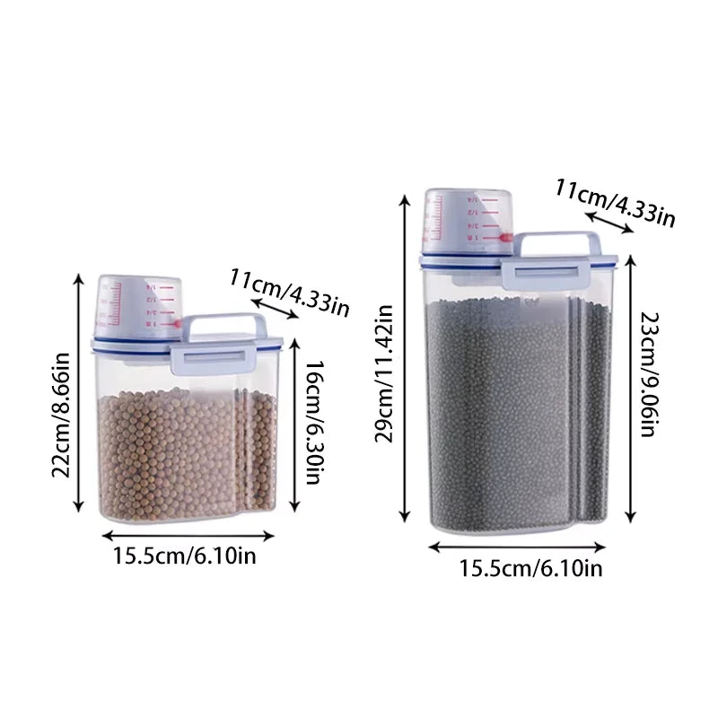 Airtight Pet Food Storage Container – Large, Durable & Easy to Clean