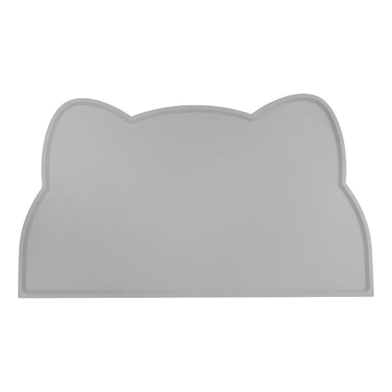 Pet Silicone Food Mat Prevent Overflow Non-slip Waterproof Mat Easy To Clean Animal Meal