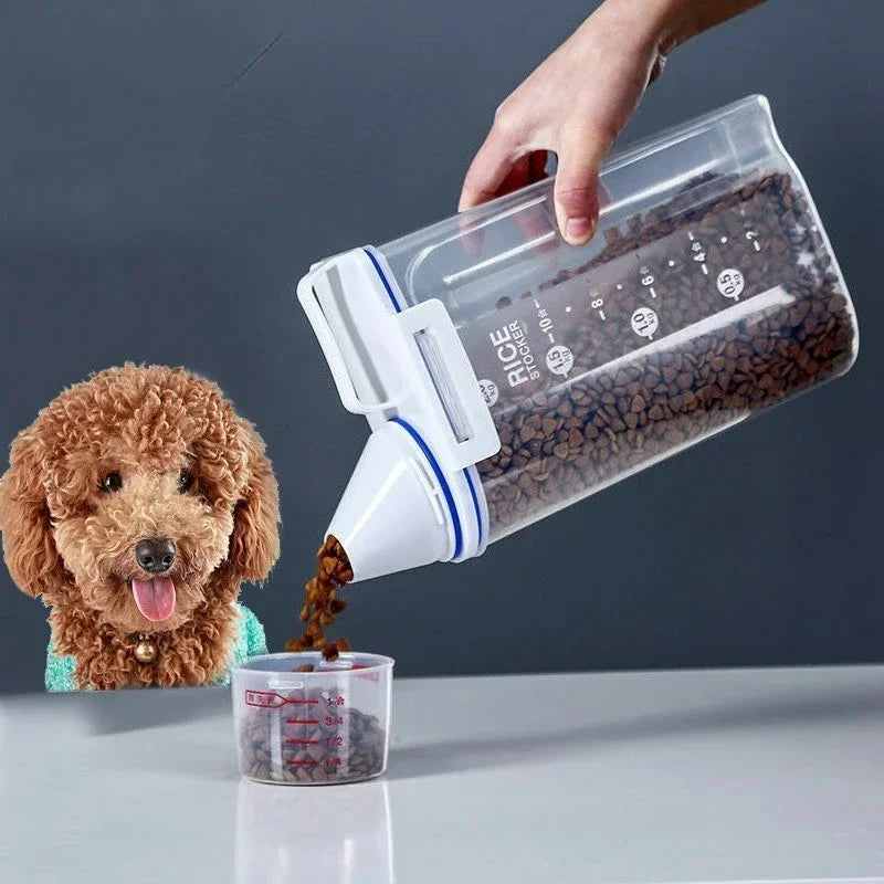 Airtight Pet Food Storage Container – Large, Durable & Easy to Clean