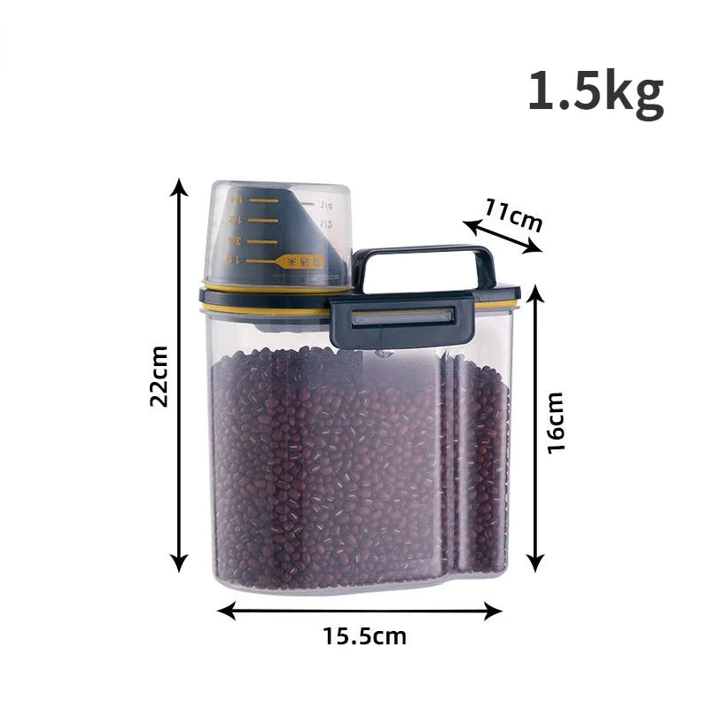 Airtight Pet Food Storage Container – Large, Durable & Easy to Clean